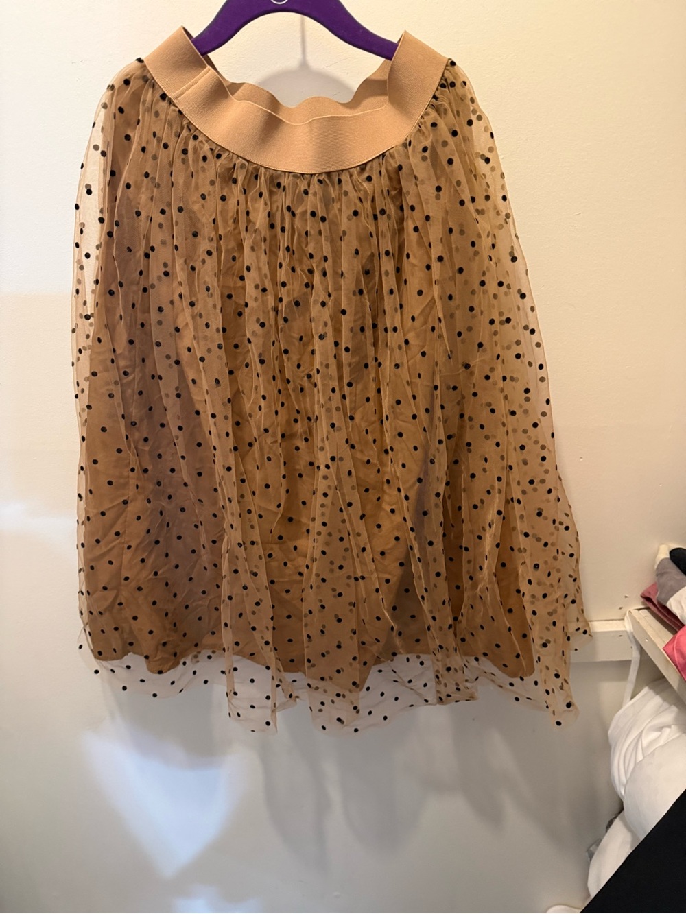 Adorable long soft skirt